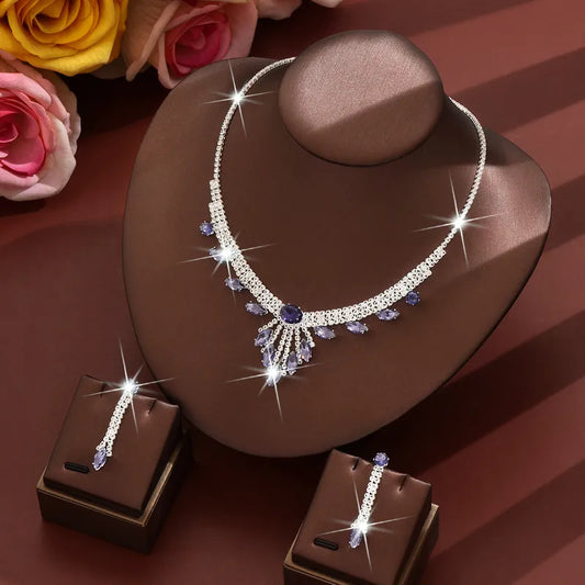 New Style Clavicle Necklace Set