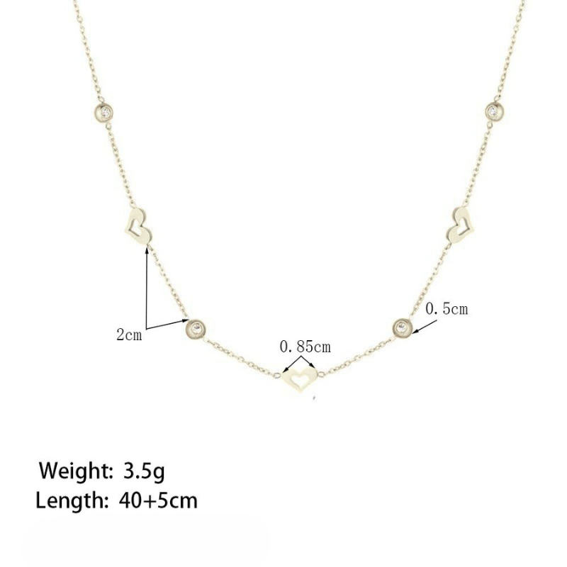 Charm of Hearts Necklace
