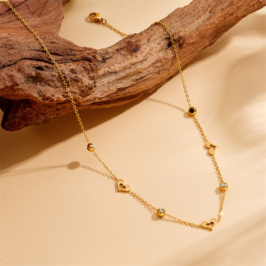 Charm of Hearts Necklace
