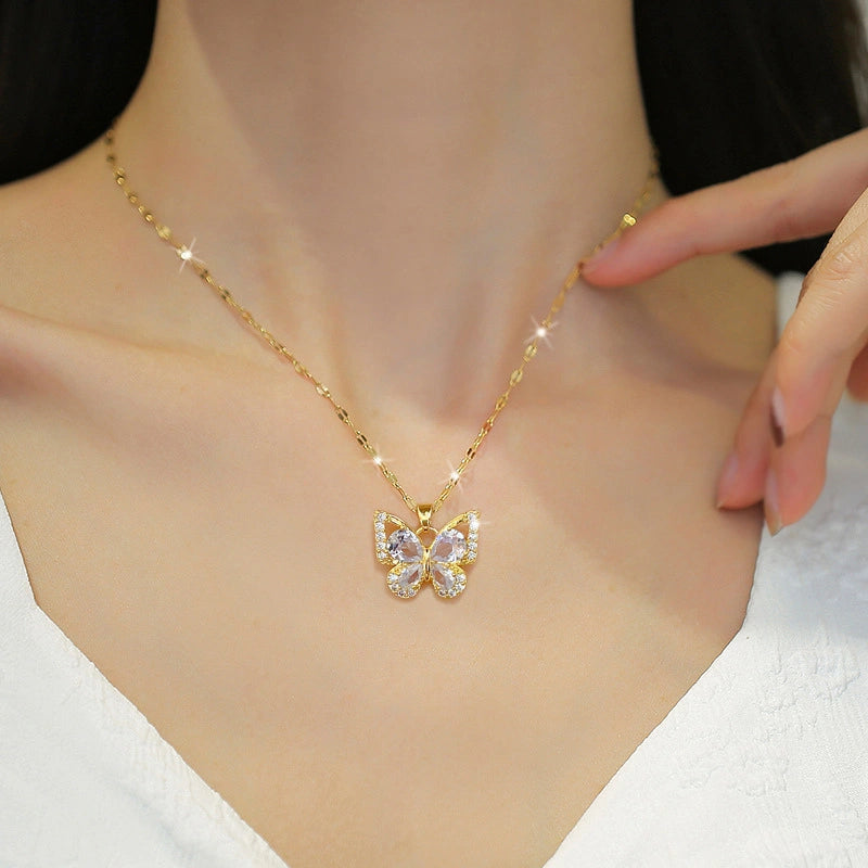 Crystal Butterfly Set