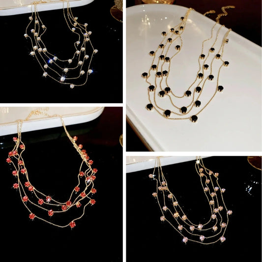 Crystal Glow Necklace: