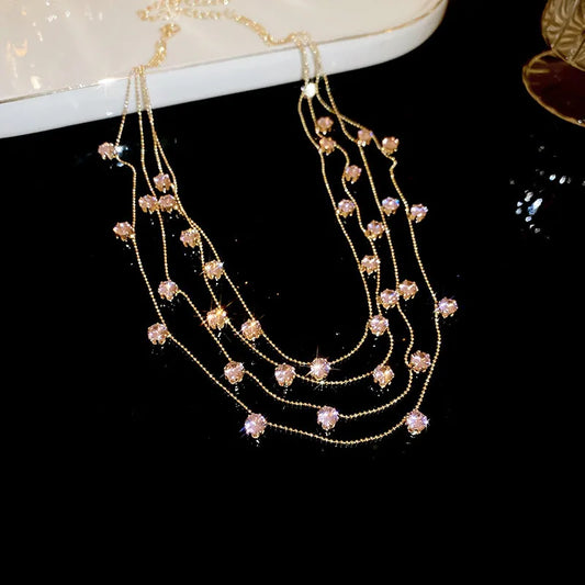 Crystal Glow Necklace: