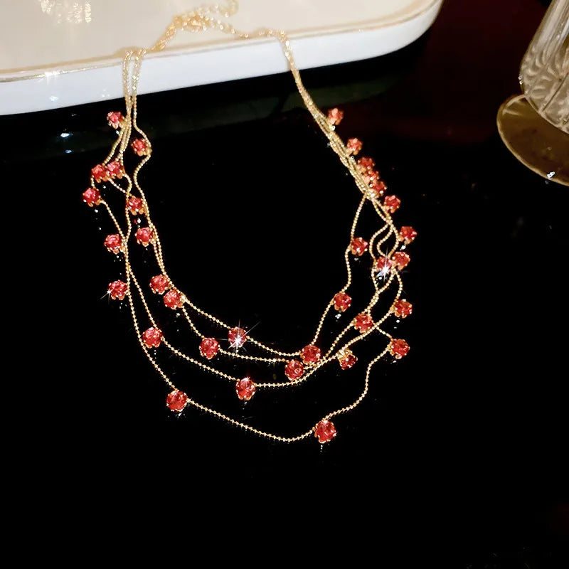 Crystal Glow Necklace: