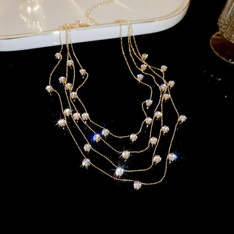 Crystal Glow Necklace: