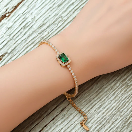 Emerald Grace Bracelet
