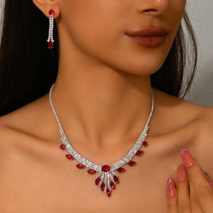 New Style Clavicle Necklace Set