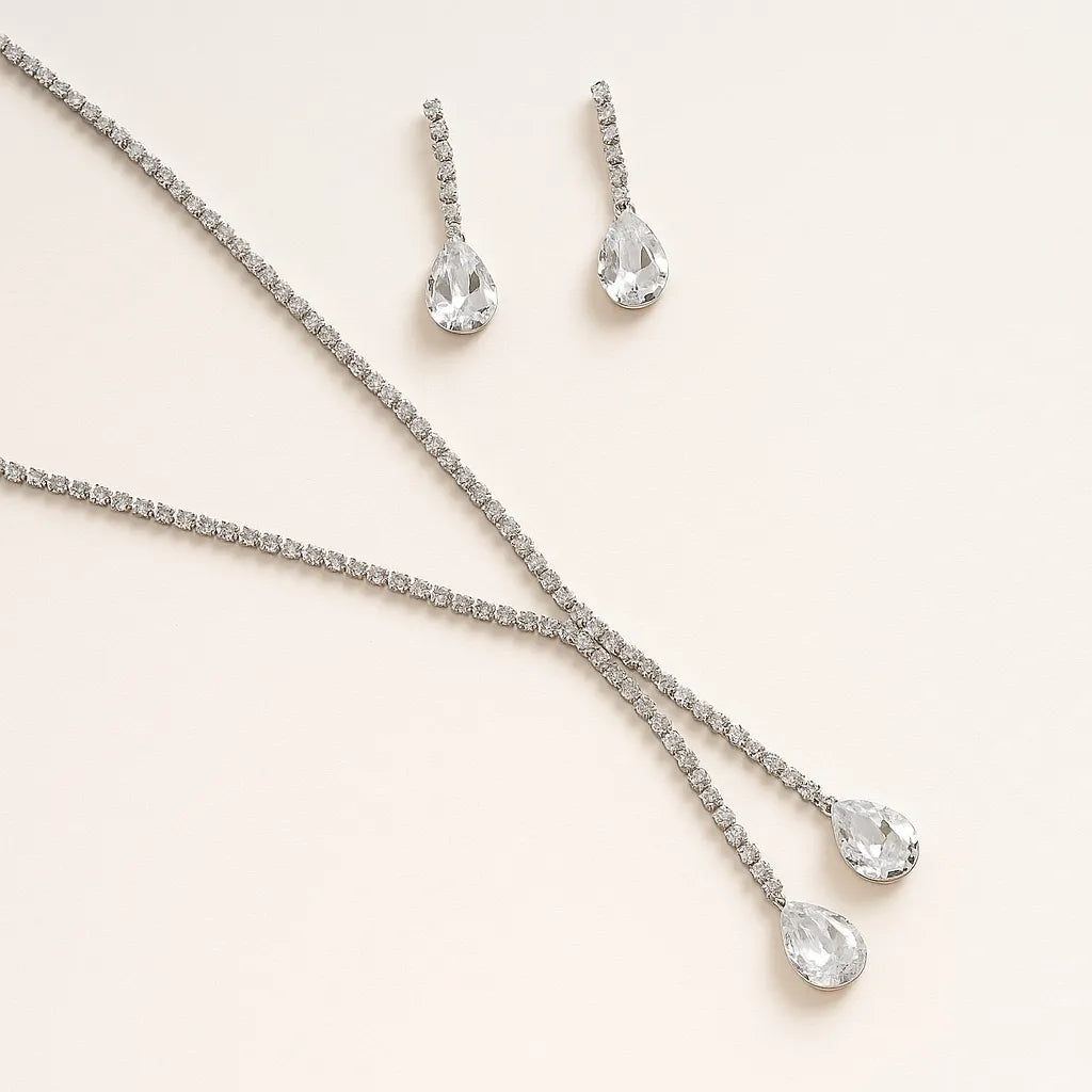 Celestia Necklace Earrings Set