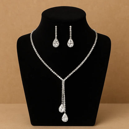 Celestia Necklace Earrings Set