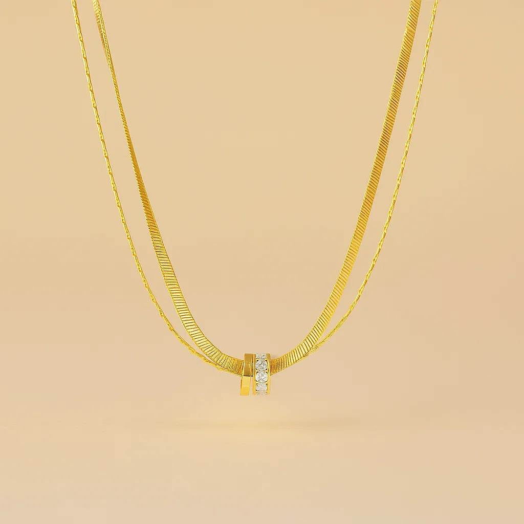 Eternal Rings Pendant Necklace