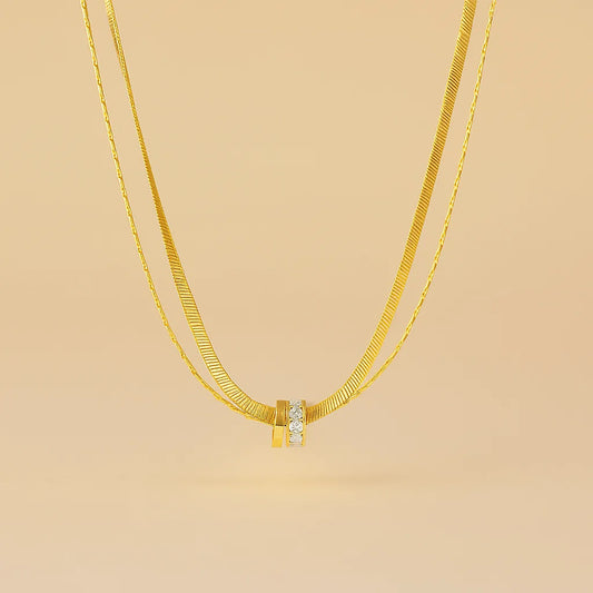 Eternal Rings Pendant Necklace