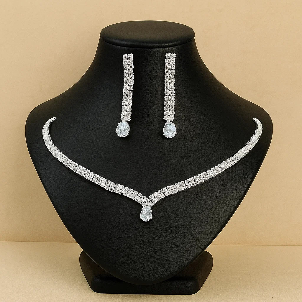 Eternia Necklace Earrings Set