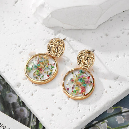 Floral Essence Drop Earrings