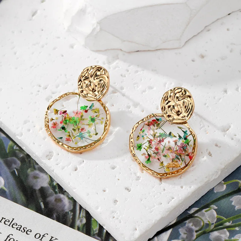 Floral Essence Drop Earrings