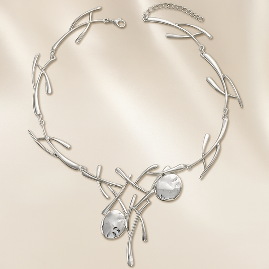 Frozen Style Necklace Ring Set