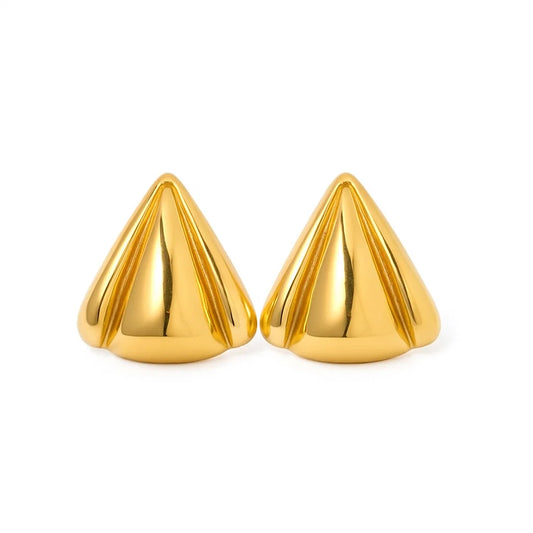 Golden Triangle Earrings
