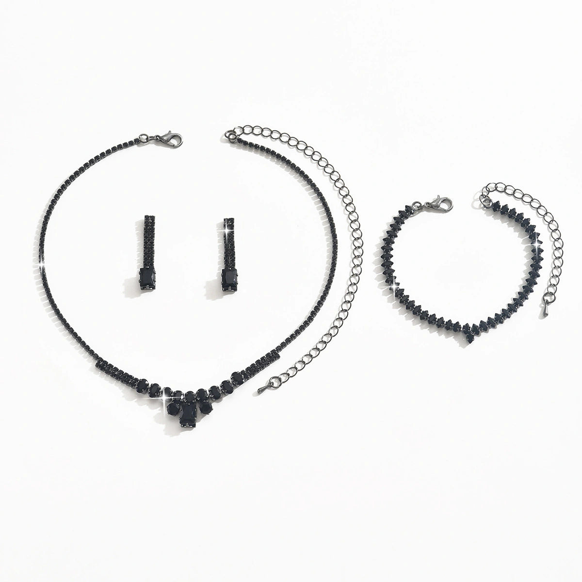 Midnight Necklace Bracelet Earring Set
