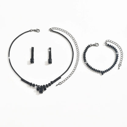 Midnight Necklace Bracelet Earring Set