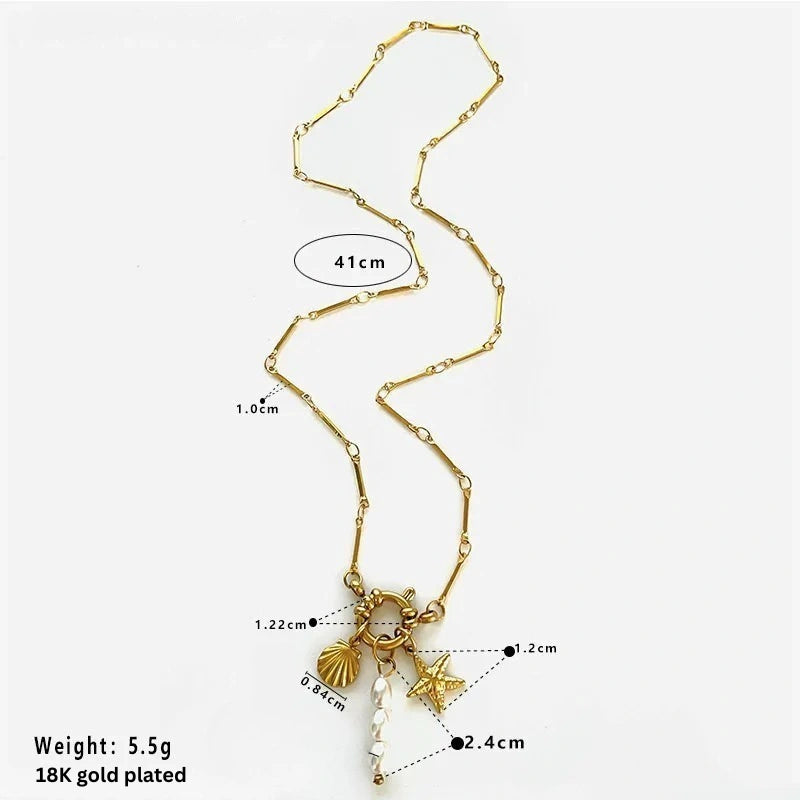 Ocean Charm Necklace