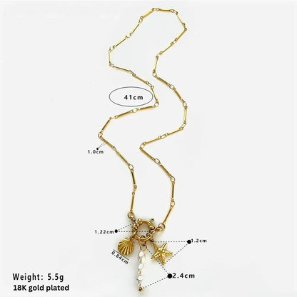 Ocean Charm Necklace
