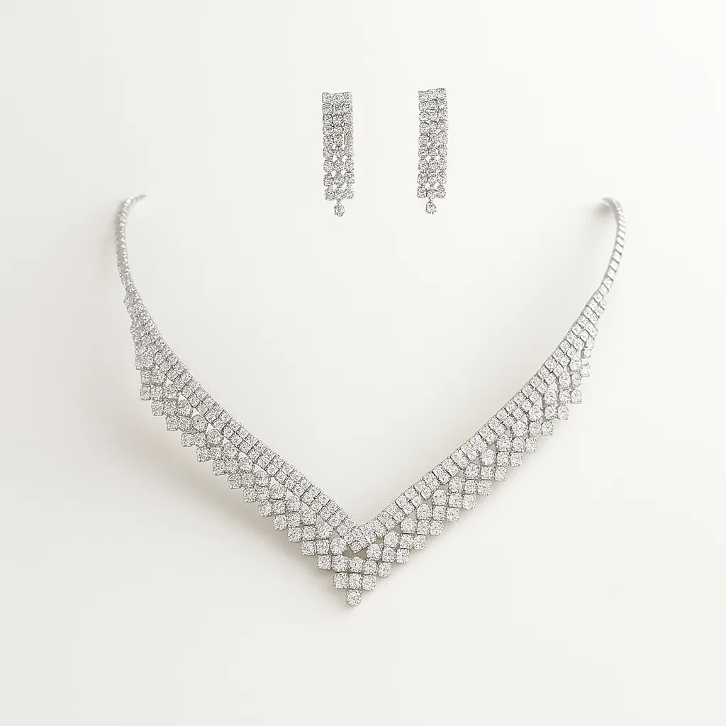 Starlight Necklace Earrings Set
