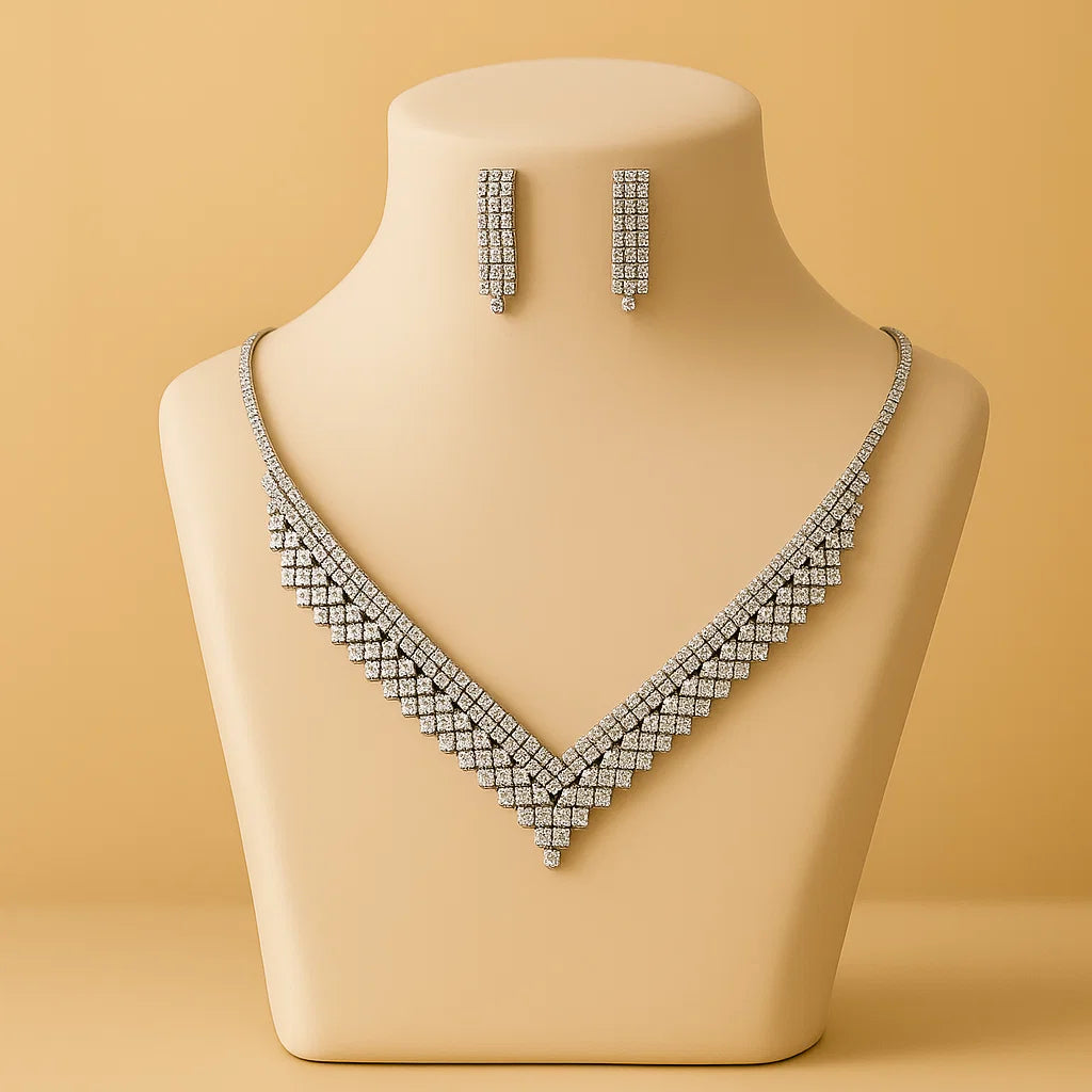 Starlight Necklace Earrings Set