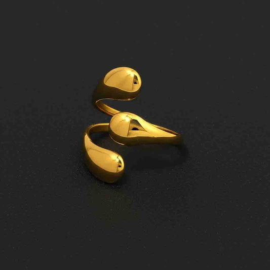 Modern Abstract Open Ring