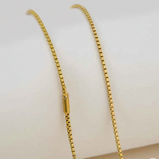 Thin link chain