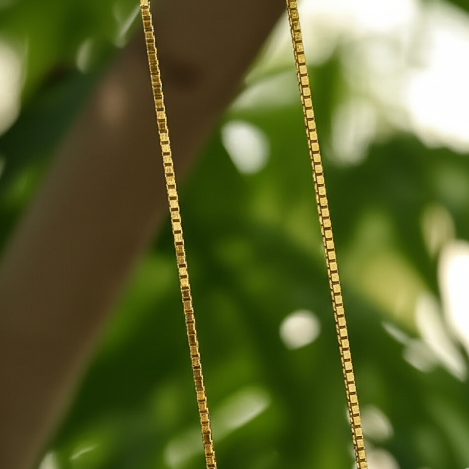 Thin link chain