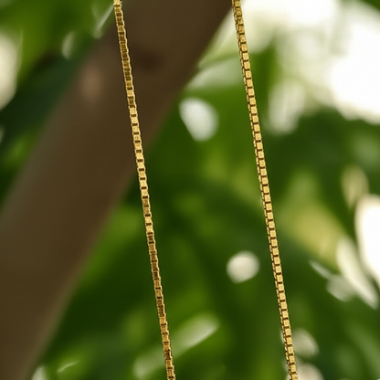 Thin link chain