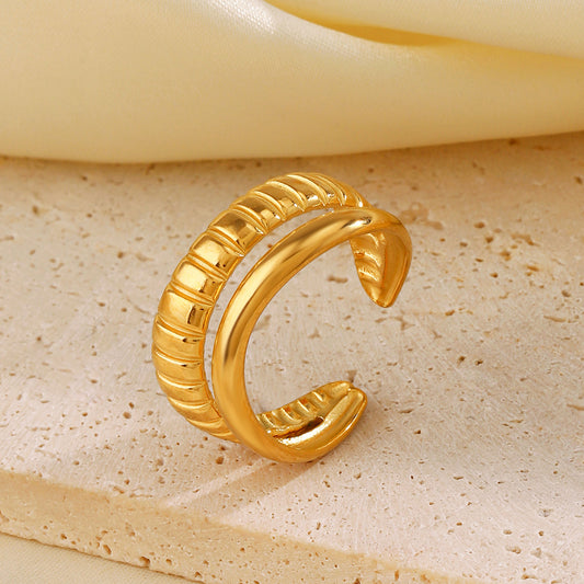 Adjustable  Plated Ring