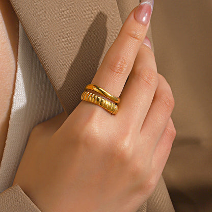 Adjustable  Plated Ring