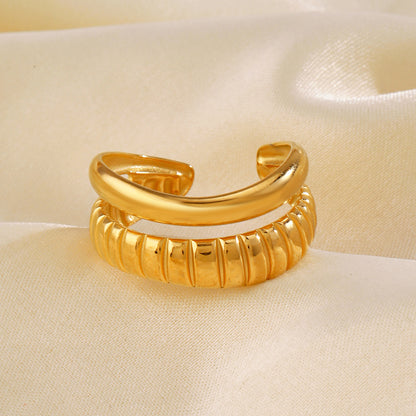 Adjustable  Plated Ring