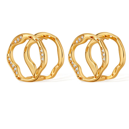 Auréa Heart, Square, Oval & Circle Hoops