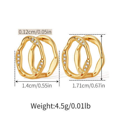 Auréa Heart, Square, Oval & Circle Hoops