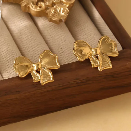 Bow Knot Ear Studs