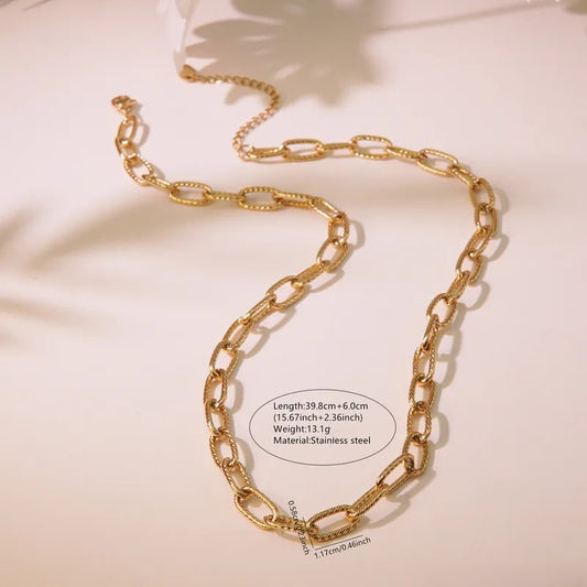 Oval Link Chain