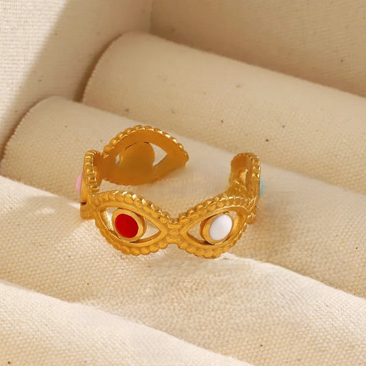 Colorful Eye Ring