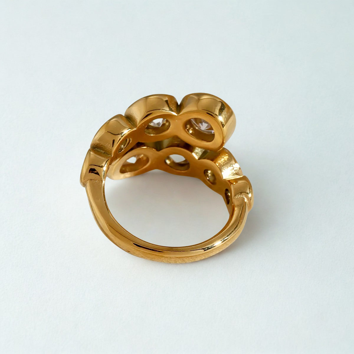 Crossover Shine Adjustable Ring