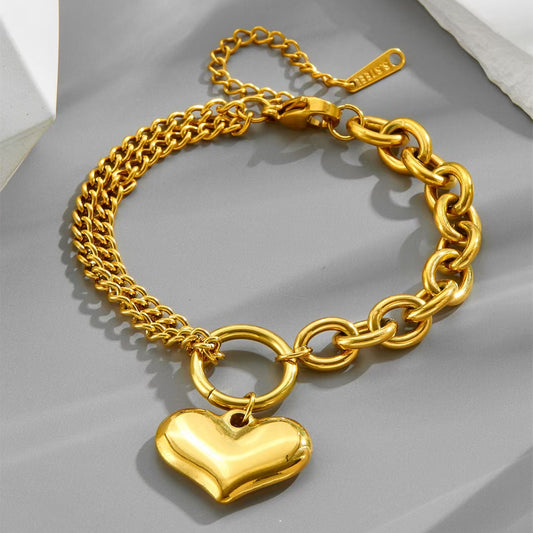 Cuban Rhinestone Bracelet