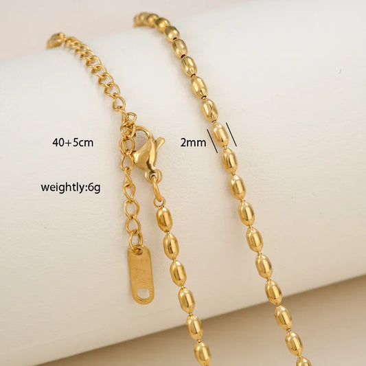 Elongated Bead Chain