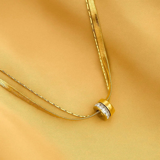 Eternal Rings Pendant Necklace