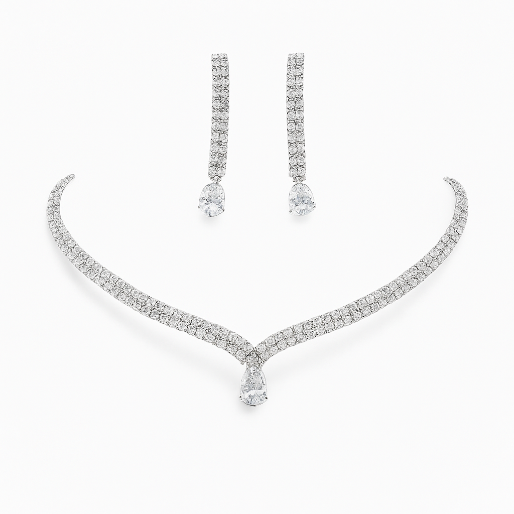 Eternia Necklace Earrings Set