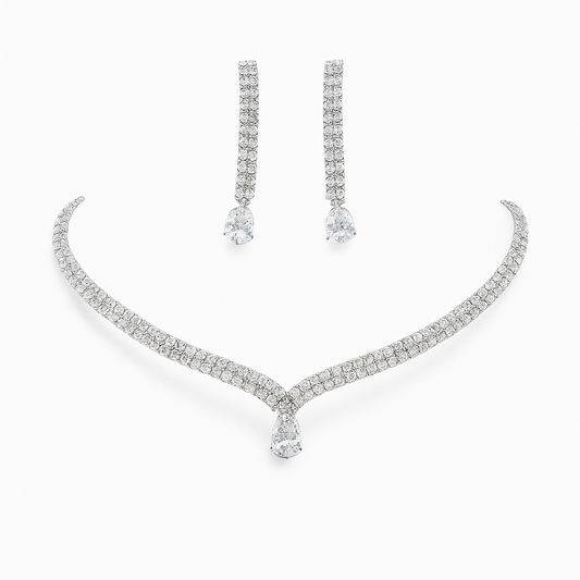 Eternia Necklace Earrings Set