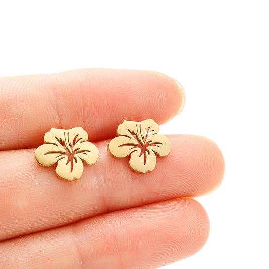 Flower Shape Ear Studs