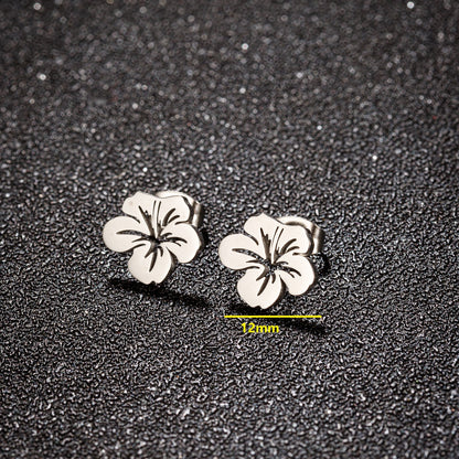 Flower Shape Ear Studs