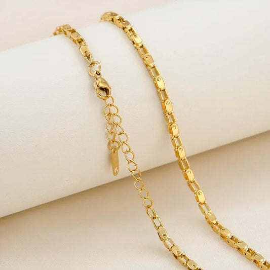 Geometric Box Disc Link Chain