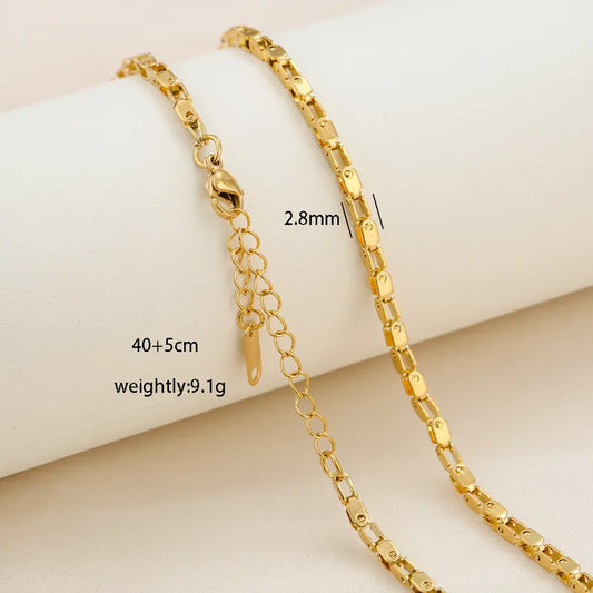 Geometric Box Disc Link Chain