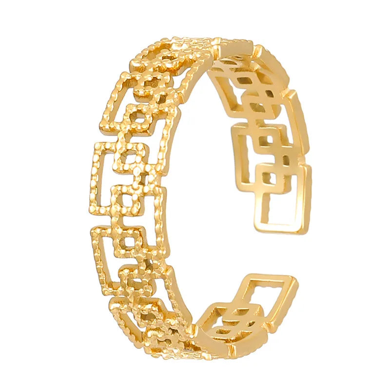 Golden Spark Ring