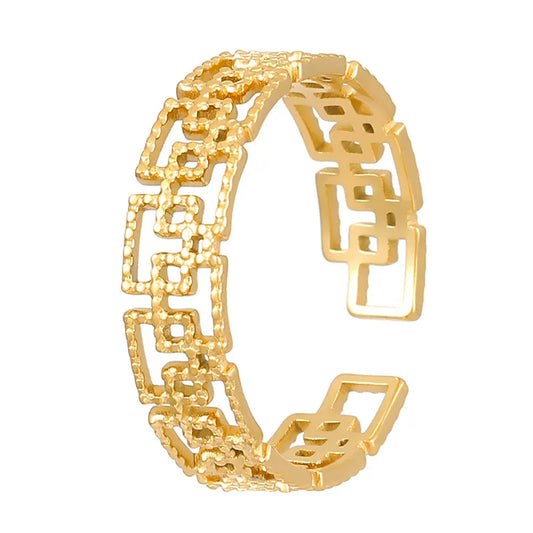 Golden Spark Ring