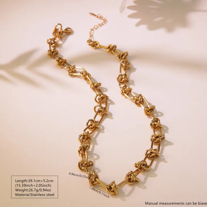 Golden Knot Chain